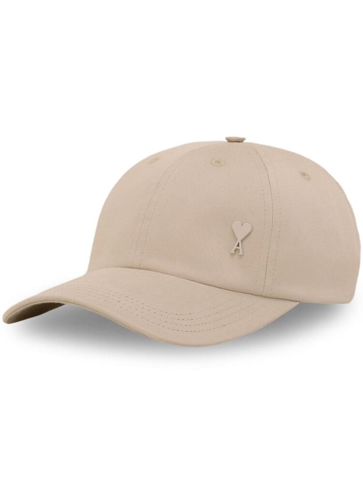 AMI Paris Ami de Coeur baseball cap - Neutrals Cover