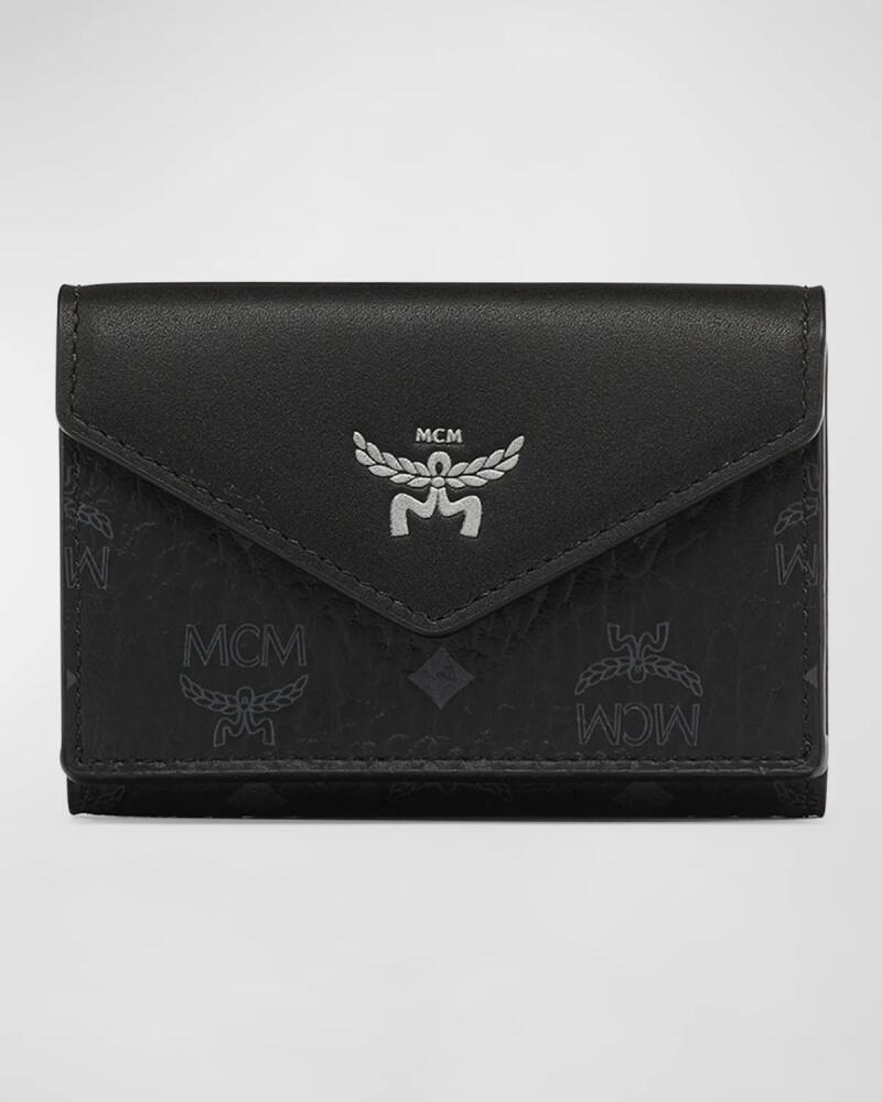 MCM Aren Small Visetos Monogram Wallet Cover