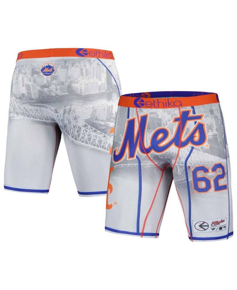 Men's Ethika White New York Mets Jerseyscape Boxer Briefs - White Cover