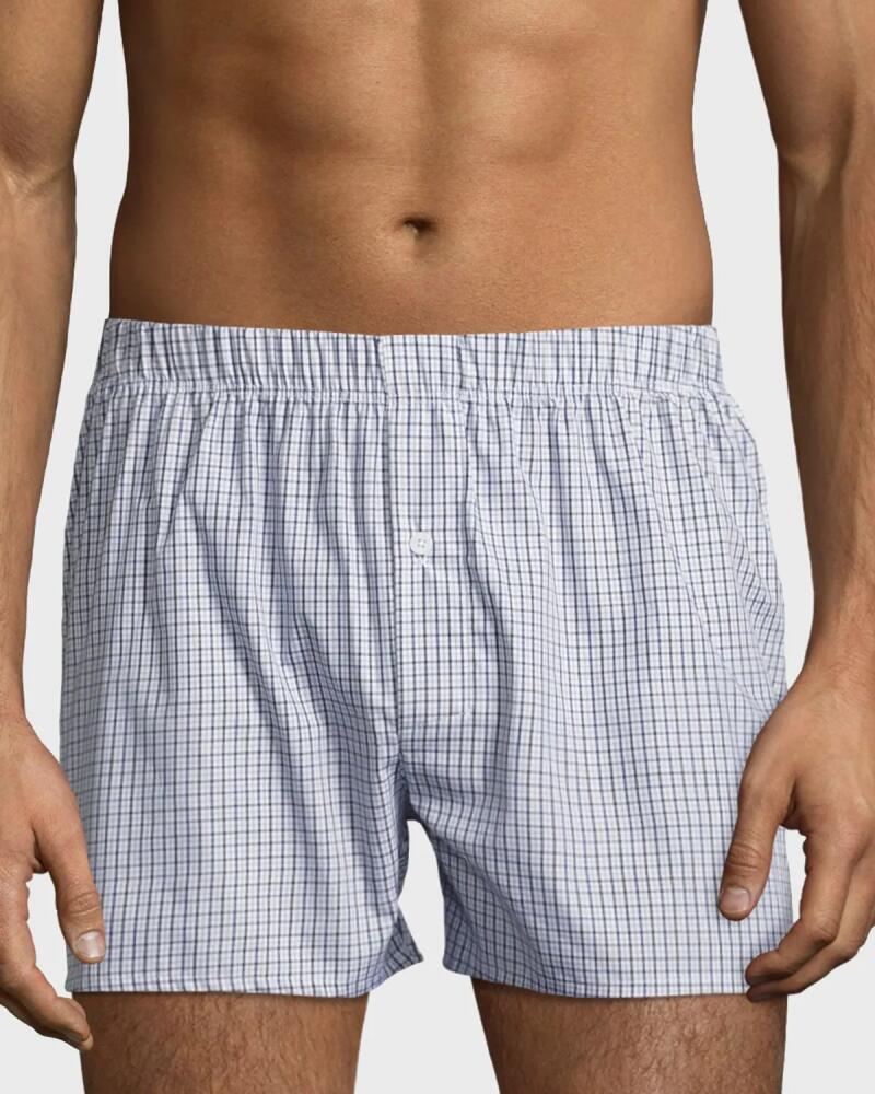 Hanro Men's Fancy Woven Cotton Boxers Cover