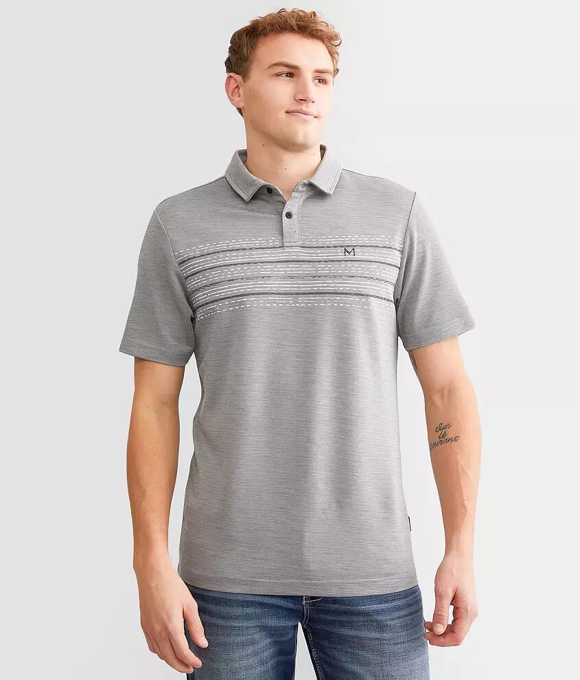 Maven Co-op Striped Performance Polo Cover