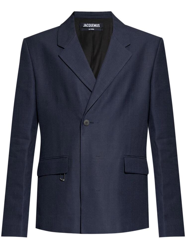 Jacquemus La Veste Melo blazer - Blue Cover