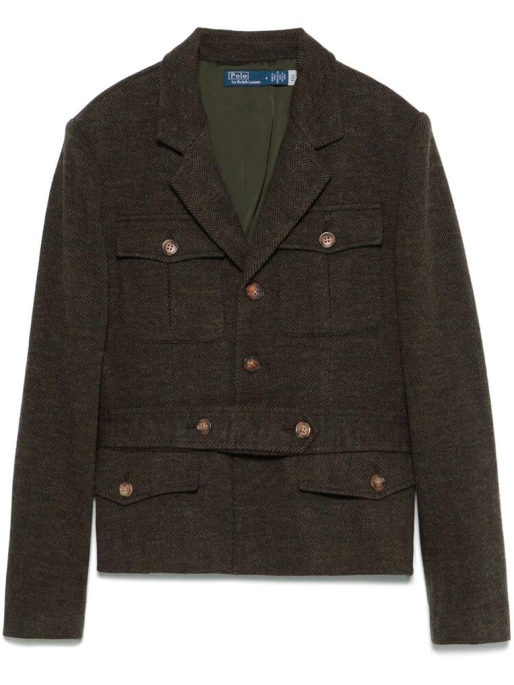 Polo Ralph Lauren herringbone jacket - Brown Cover