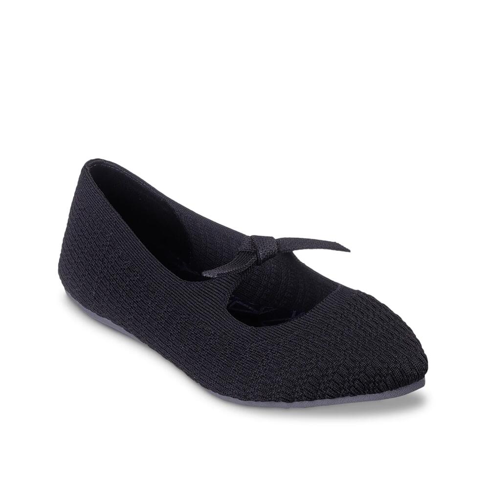 Skechers Cleo Point Nostalgic Days Skimmer Flat | Women's | Black Cover