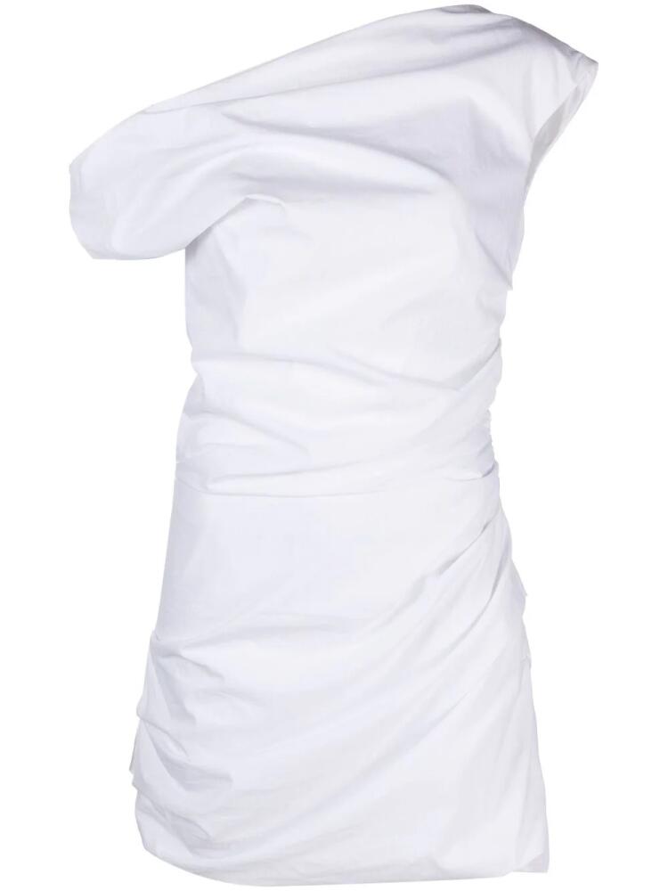 Paris Georgia Remmy asymmetric minidress - White Cover