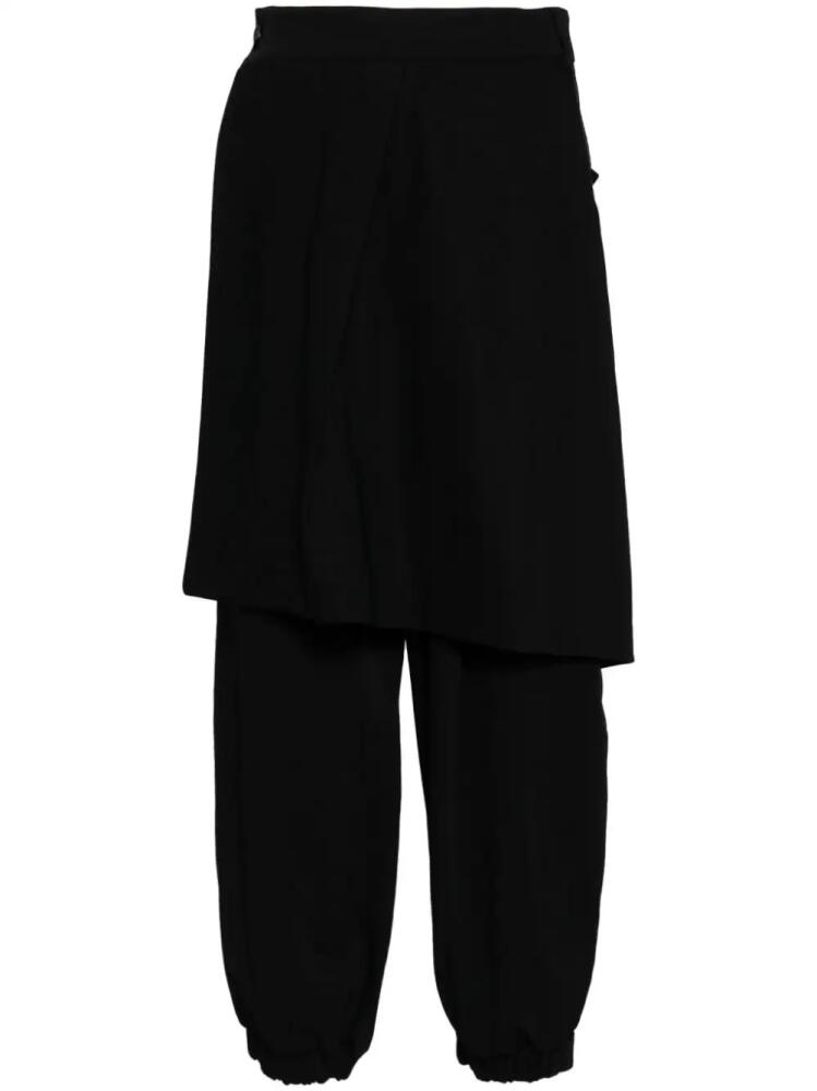 SONGZIO layered cropped trousers - Black Cover