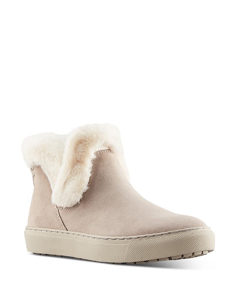 Cougar Women's Duffy Polar Plush Waterproof Suede Booties Cover