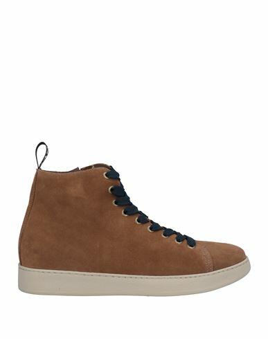 Nero Giardini Man Sneakers Camel Soft Leather Cover