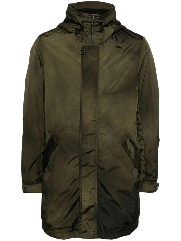 Moorer Millenio ripstop parka - Green Cover