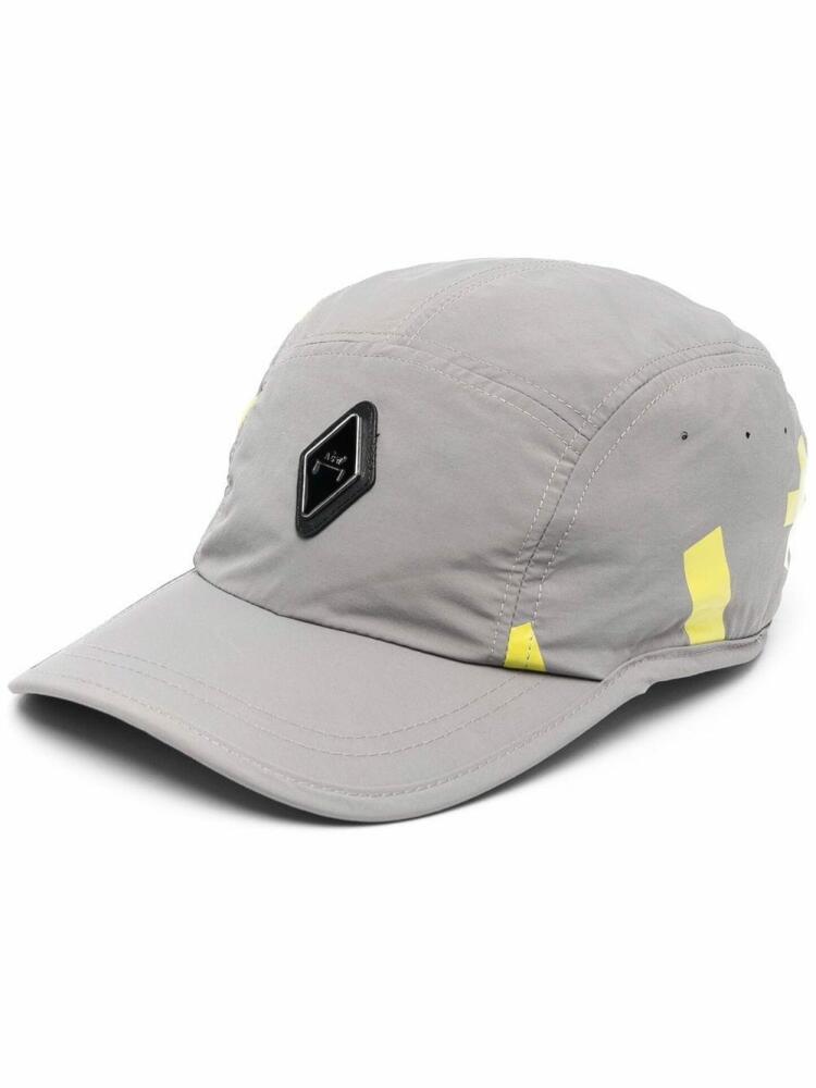 A-COLD-WALL* logo-patch baseball cap - Grey Cover