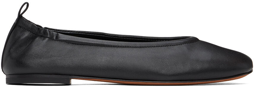 3.1 Phillip Lim Black ID Stretch Back Ballerina Flats Cover