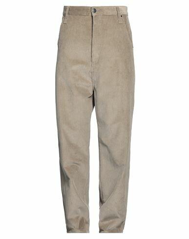 Ami Alexandre Mattiussi Man Pants Khaki Cotton Cover