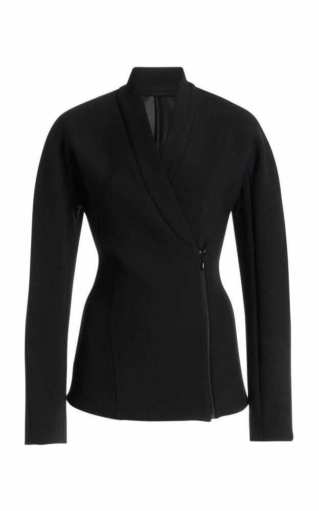 ALAA - Knit Wrap Jacket - Black Cover