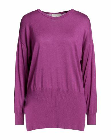 N. o.w. Andrea Rosati Cashmere Woman Sweater Mauve Viscose, Polyamide, Cashmere Cover