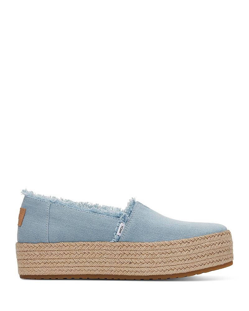 Toms Women's Valencia Platform Espadrille Flats Cover