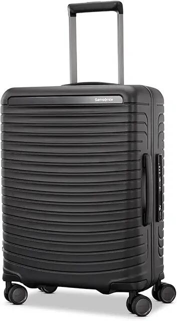 Samsonite Framelock Max Carry-On Hardside Spinner (Asphalt Black) Bags Cover