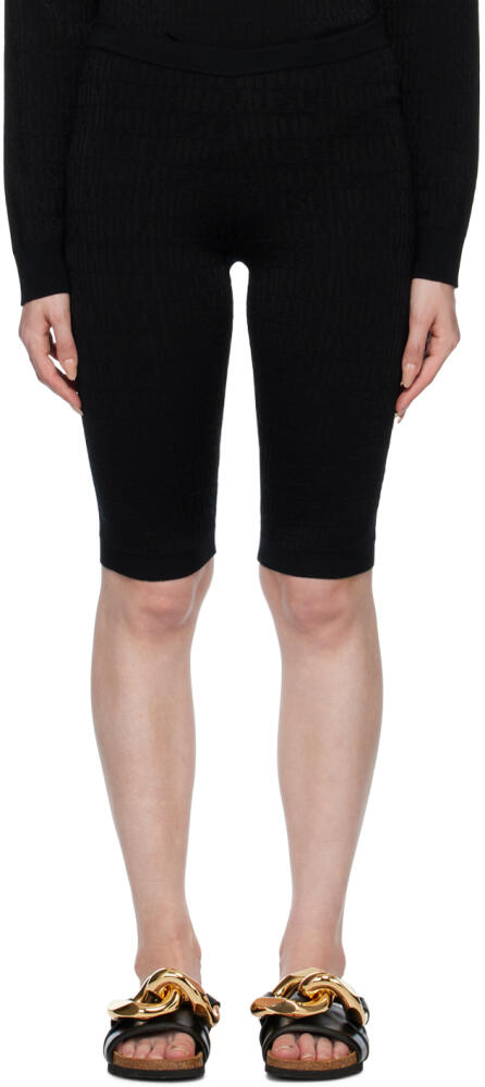 Moschino Black Jacquard Leggings Cover