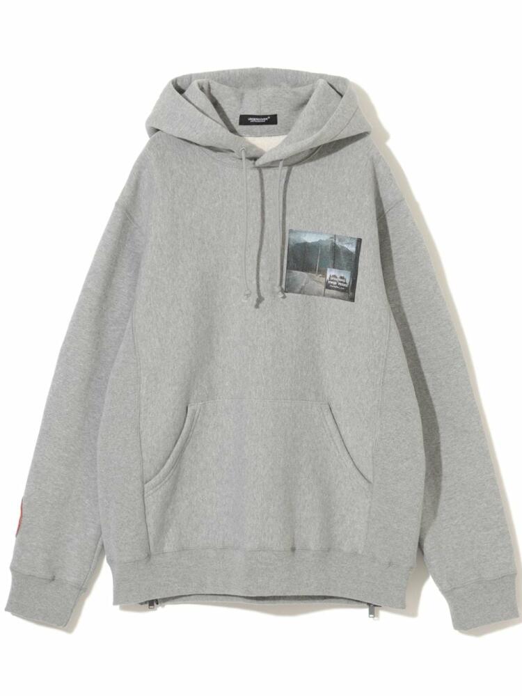 Undercover Twin Peaks printed hoodie - Grey Cover