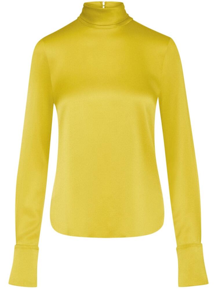 Oscar de la Renta silk blouse - Yellow Cover