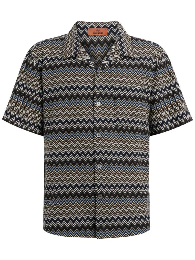 Missoni zigzag bowling shirt - Multicolour Cover