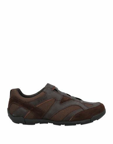 Geox Man Sneakers Cocoa Textile fibers Cover