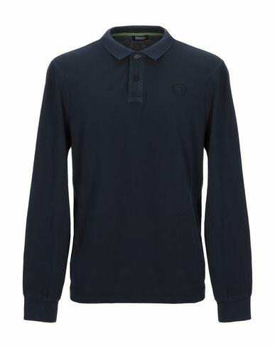 Blauer Man Polo shirt Midnight blue Cotton Cover