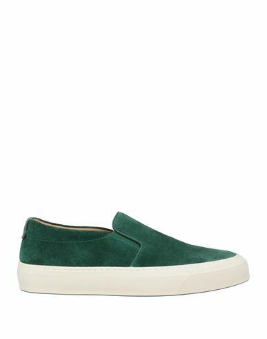 Giorgio Armani Man Sneakers Emerald green Calfskin Cover