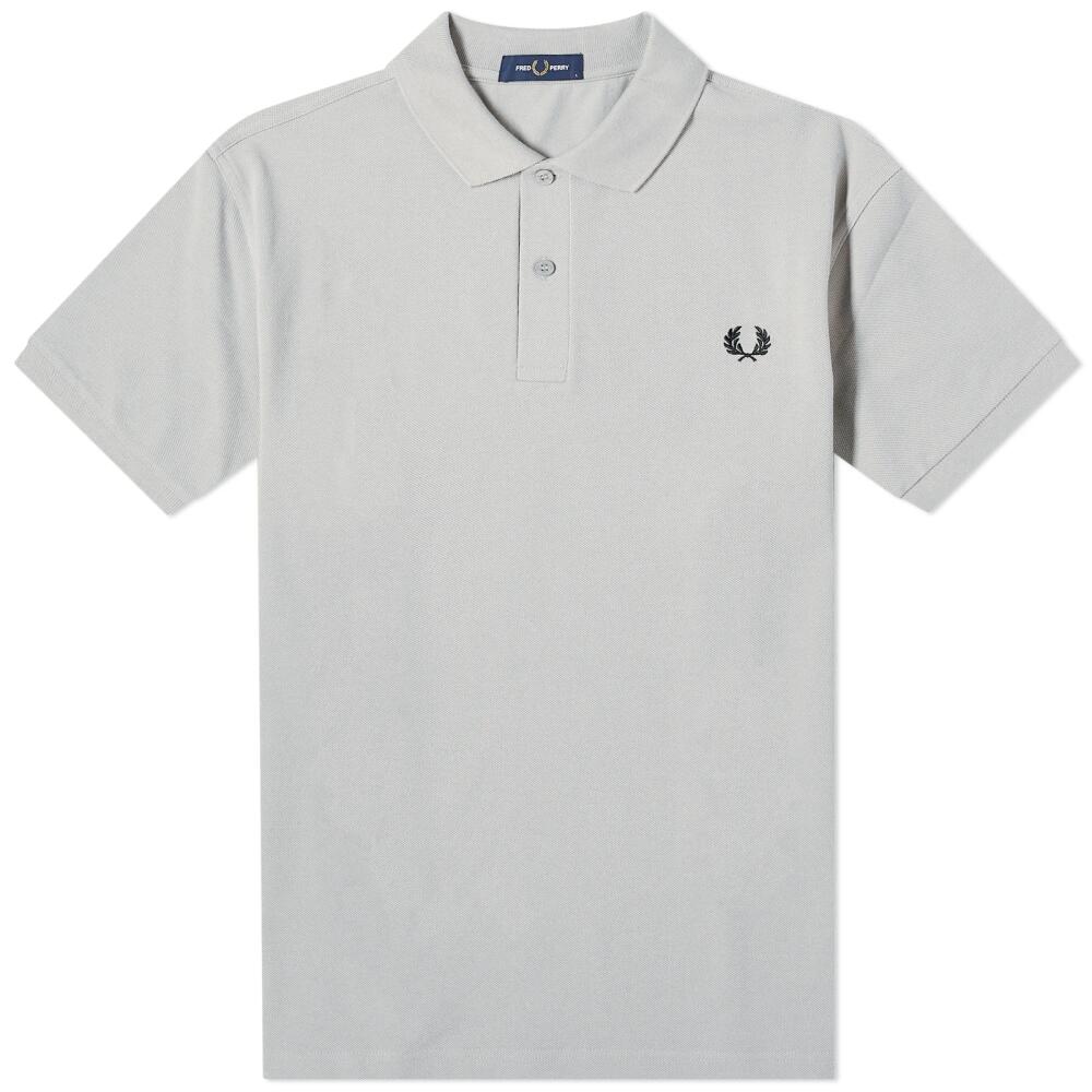 Fred Perry Men's Plain Polo Shirt in Limestone Cover