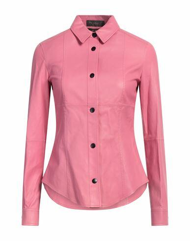 Trussardi Woman Shirt Pink Lambskin Cover