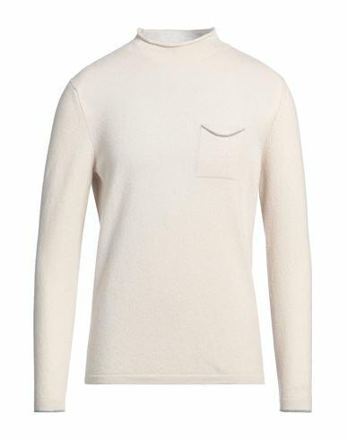 Fedeli Man Turtleneck Beige Cashmere Cover