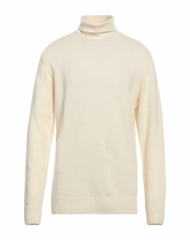 Avignon Man Turtleneck Cream Wool, Nylon Cover