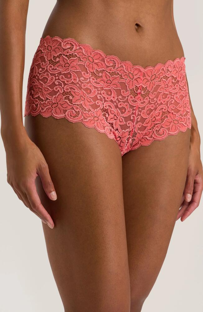 Hanro Luxury Moments Boyleg Briefs in Porcelain Rose Cover