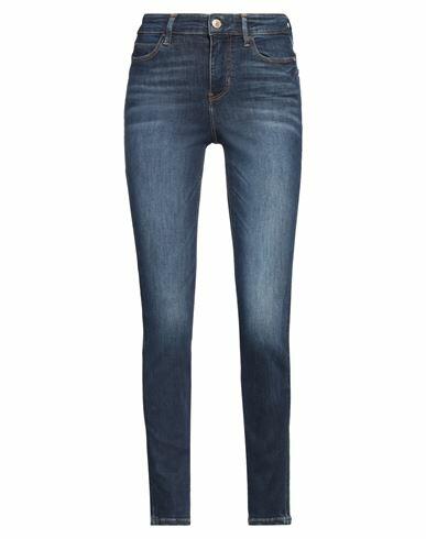 Guess Woman Jeans Blue Cotton, Elastomultiester, Elastane Cover