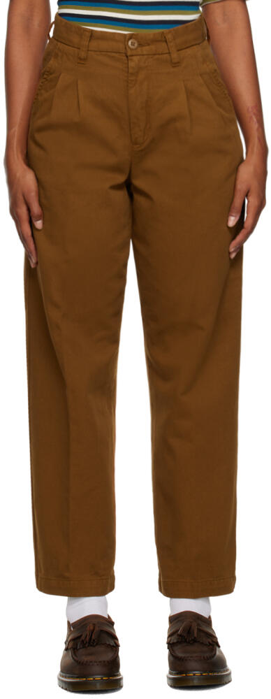 Carhartt Work In Progress Brown Cara Trousers Cover