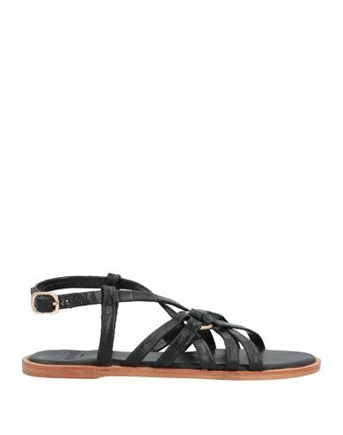 Anaki Woman Sandals Black Soft Leather Cover