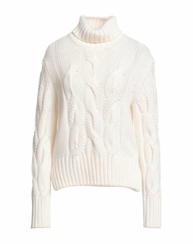 Gran Sasso Woman Turtleneck White Cashmere Cover