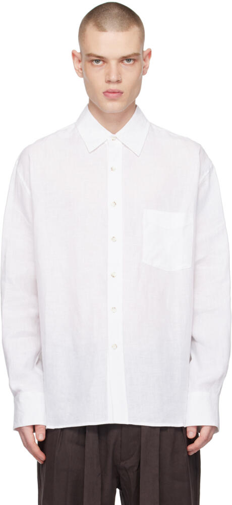 COMMAS White Relaxed Shirt Cover