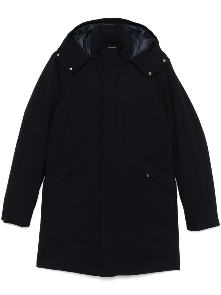 Boggi Milano hooded parka - Blue Cover