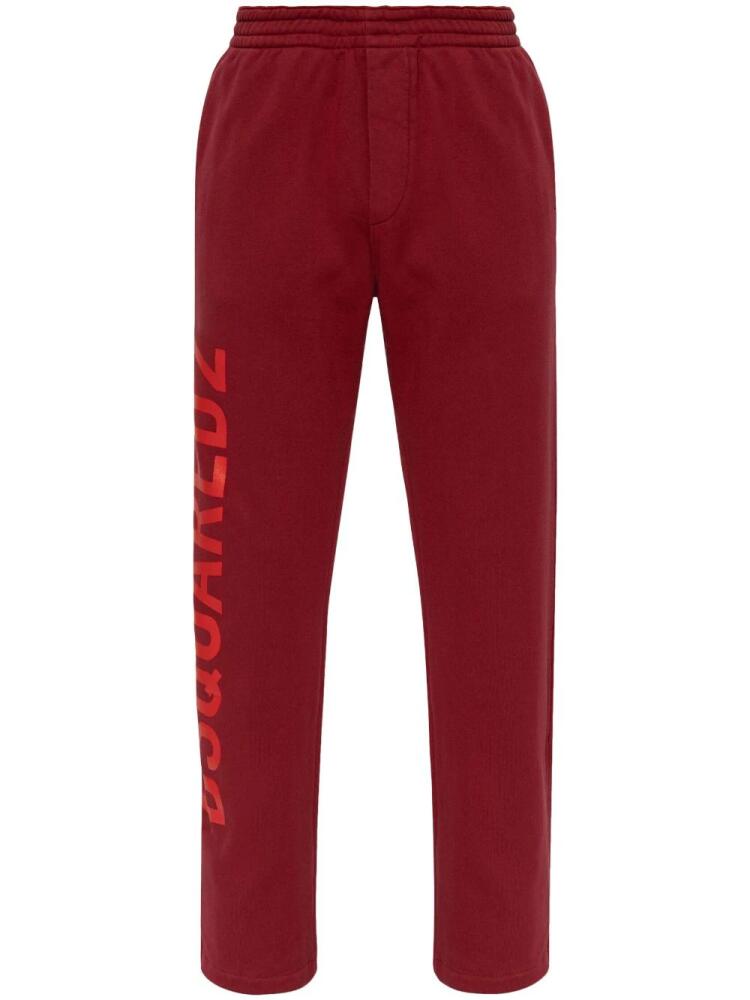 DSQUARED2 logo-print cotton track pants Cover