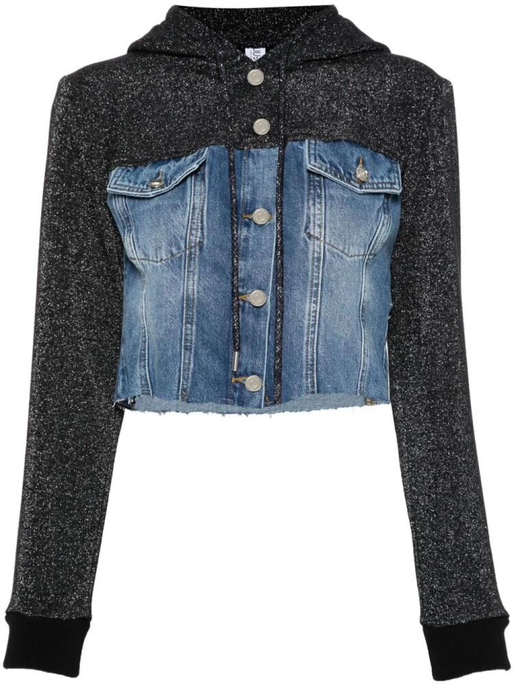 LIU JO cropped denim jacket - Blue Cover