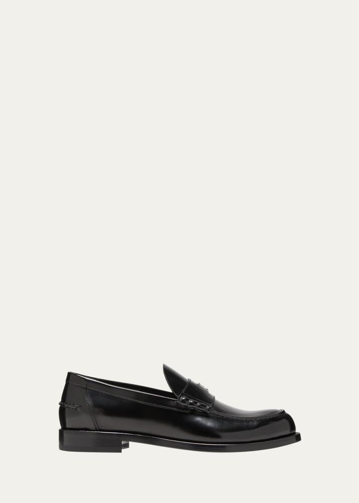 Givenchy Men's Mr G Brushed Leather Penny Loafers Cover