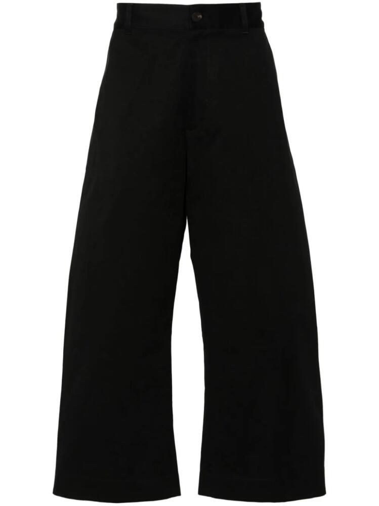 Studio Nicholson Bosun wide-leg trousers - Black Cover