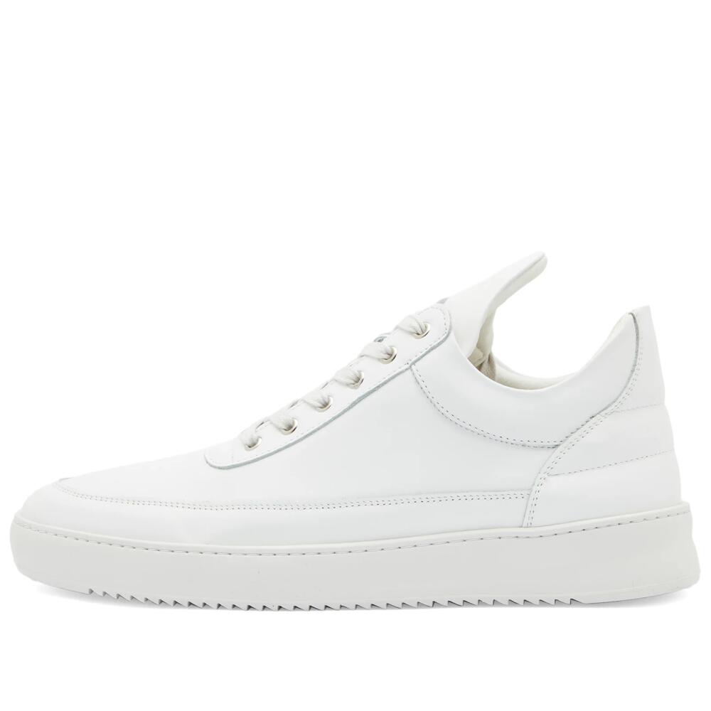 Filling Pieces Men's Low Top Ripple Nappa Sneakers in White Cover