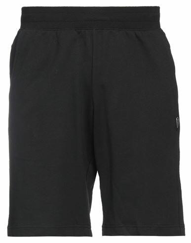 Ea7 Man Shorts & Bermuda Shorts Black Cotton Cover