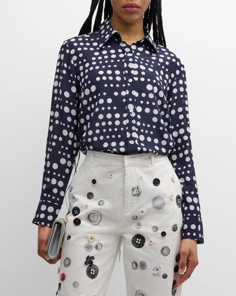 Libertine Dot Dotism New Classic Silk Shirt Cover