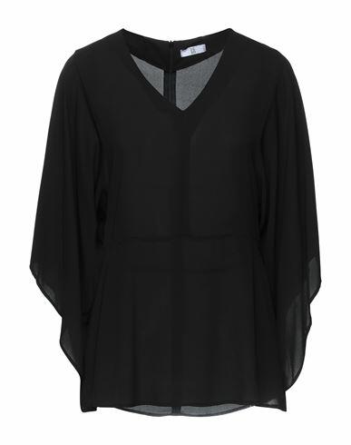 Sfizio Woman Top Black Polyester Cover