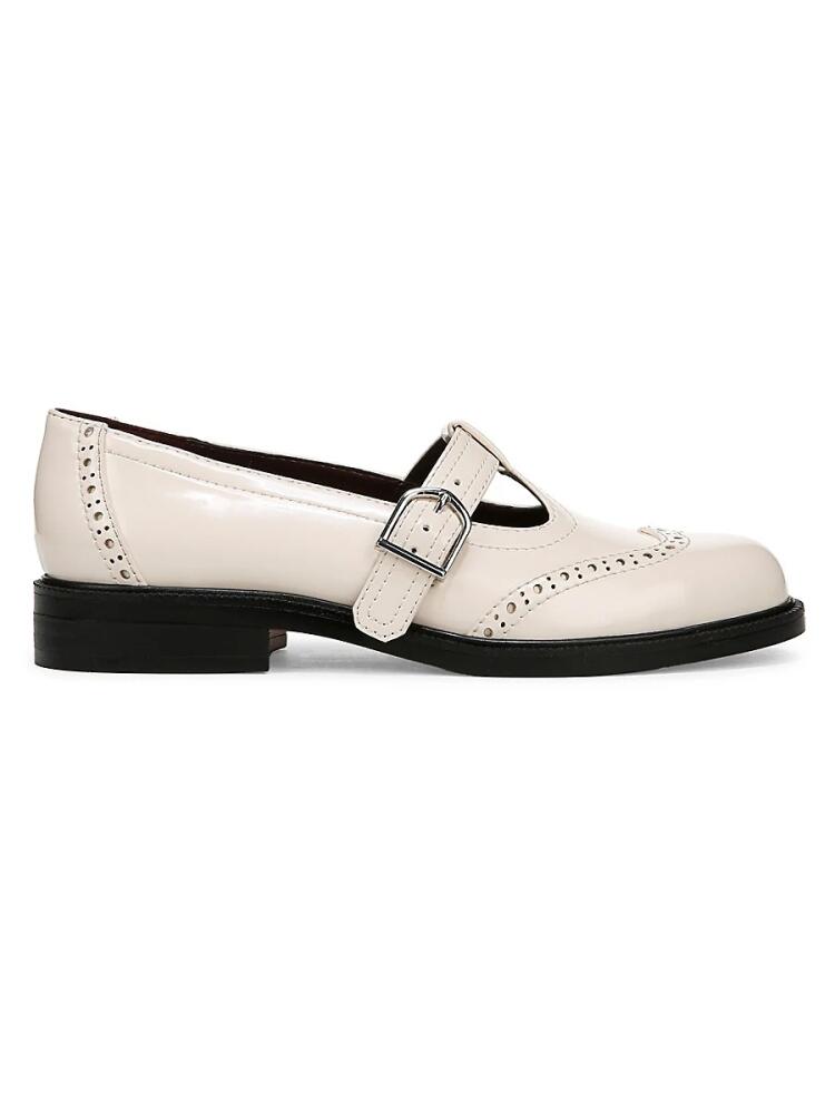 Franco Sarto Women's Marson Mary Jane Brogue Oxford Shoes - White Cover