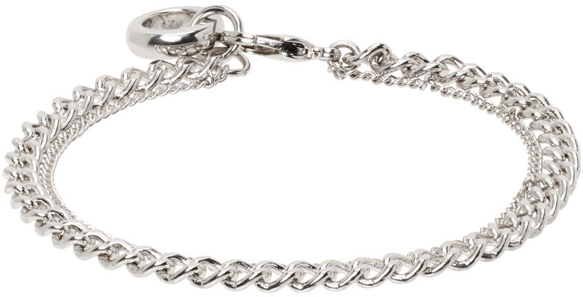 A.P.C. Silver Minimal Bracelet Cover