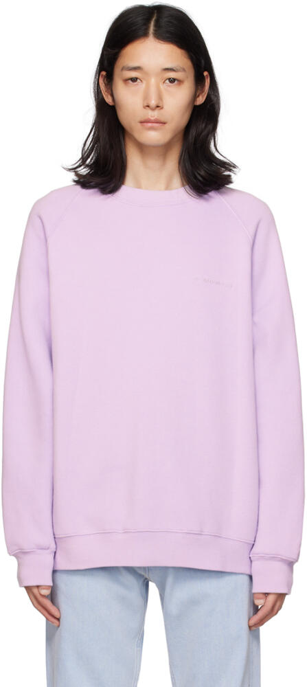 NN07 Purple Carlo Sweatshirt Cover