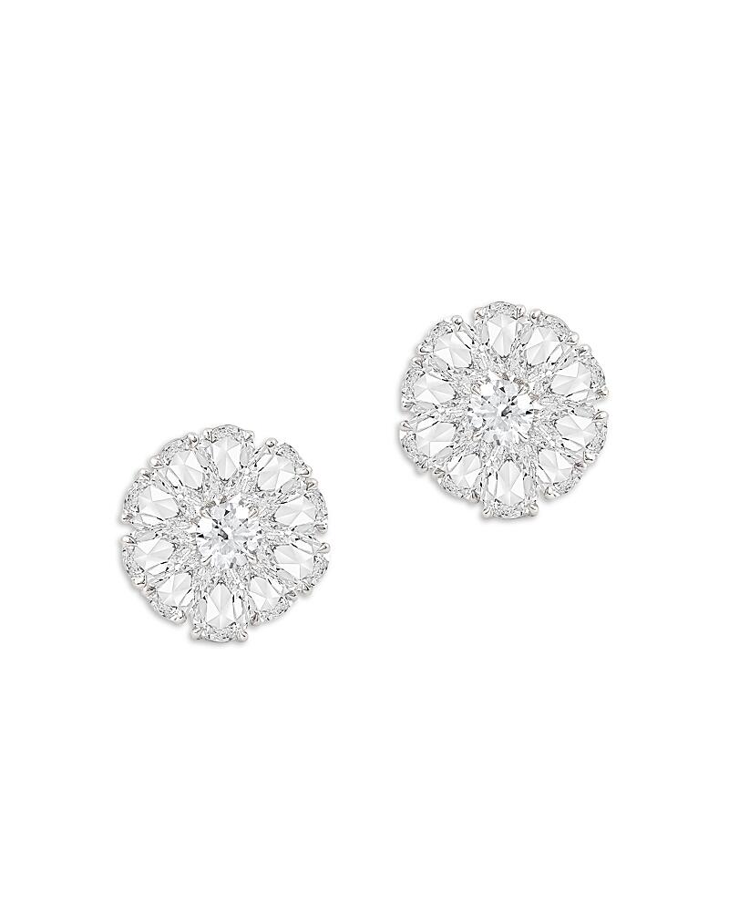 Harakh Diamond Stud Earrings in 18K White Gold, 4.4 ct. t. w. Cover